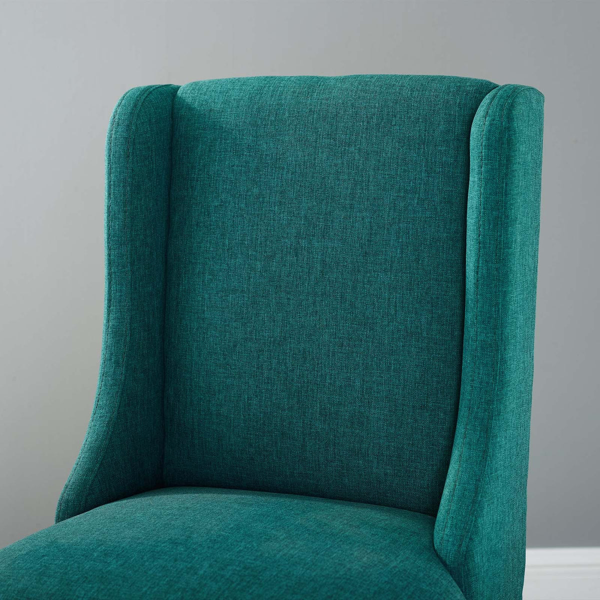 Baron Teal Upholstered Fabric Counter Stool - Ornate Home