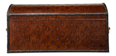 Baron's Red Leather Box - Ornate Home