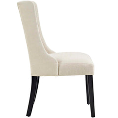 Baronet Beige Button Tufted Fabric Dining Chair - Ornate Home