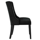 Baronet Black Performance Velvet Dining Chairs (Set of 2) - Ornate Home