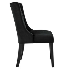 Baronet Black Performance Velvet Dining Chairs (Set of 2) - Ornate Home