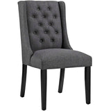 Baronet Gray Fabric Dining Chair (Set of 4) - Ornate Home