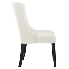 Baronet White Performance Velvet Dining Chairs (Set of 2) - Ornate Home