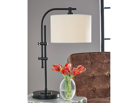 Baronvale Black Accent Lamp - Ornate Home
