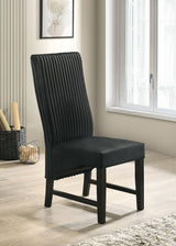 Barrand Black Side Chair (Set of 2) - Ornate Home