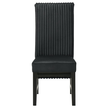 Barrand Black Side Chair (Set of 2) - Ornate Home