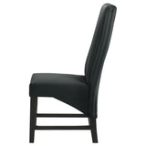 Barrand Black Side Chair (Set of 2) - Ornate Home