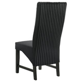 Barrand Black Side Chair (Set of 2) - Ornate Home