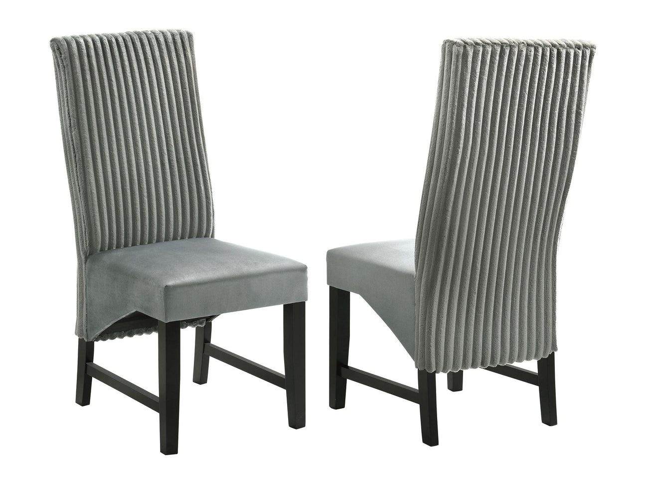 Barrand Grey Side Chair (Set of 2) - Ornate Home