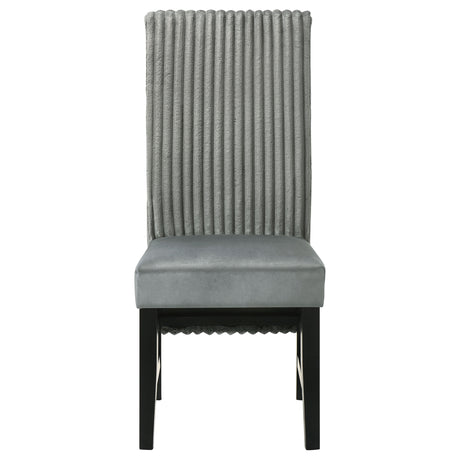 Barrand Grey Side Chair (Set of 2) - Ornate Home
