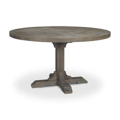 Barrett Brown Pedestal Dining Table - Ornate Home