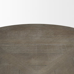 Barrett Brown Pedestal Dining Table - Ornate Home