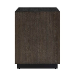 Barrett Dark Charcoal Oak Cabinet - Ornate Home