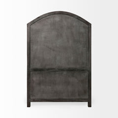 Barrett Gray Solid Wood Display Cabinet