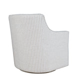 Barrett Grey Swivel Accent Chair - Ornate Home