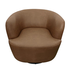 Barron Cognac HP0426 Accent Swivel Chair - Ornate Home