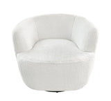 Barron Ecru HP0426 Accent Swivel Chair - Ornate Home