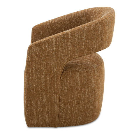 Barrow Amber Glow Rolling Dining Chair - Ornate Home