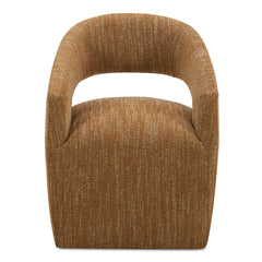 Barrow Amber Glow Rolling Dining Chair - Ornate Home