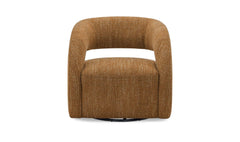 Barrow Amber Glow Swivel Accent Chair - Ornate Home