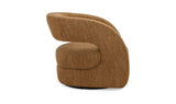 Barrow Amber Glow Swivel Accent Chair - Ornate Home