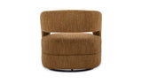 Barrow Amber Glow Swivel Accent Chair - Ornate Home