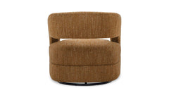 Barrow Amber Glow Swivel Accent Chair - Ornate Home