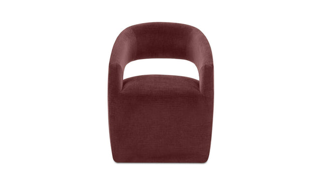 Barrow Berry Rolling Dining Chair - Ornate Home