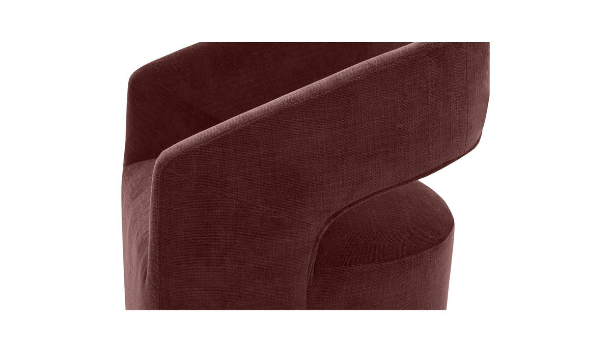 Barrow Berry Rolling Dining Chair - Ornate Home