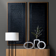 Barrow Black Canvas - Ornate Home