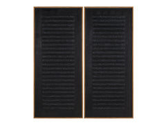 Barrow Black Canvas - Ornate Home