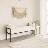 Barrow Cream Bench - Ornate Home