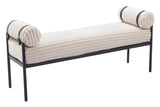 Barrow Cream Bench - Ornate Home