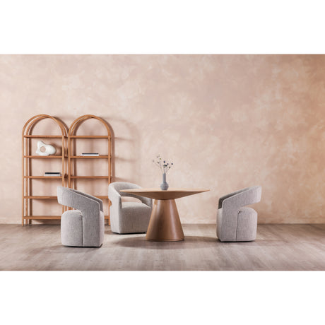 Barrow Grey Storm Rolling Dining Chair - Ornate Home