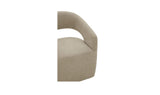Barrow Jute Rolling Dining Chair - Ornate Home