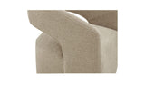 Barrow Jute Rolling Dining Chair - Ornate Home