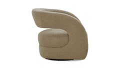 Barrow Jute Swivel Accent Chair - Ornate Home