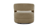 Barrow Jute Swivel Accent Chair - Ornate Home