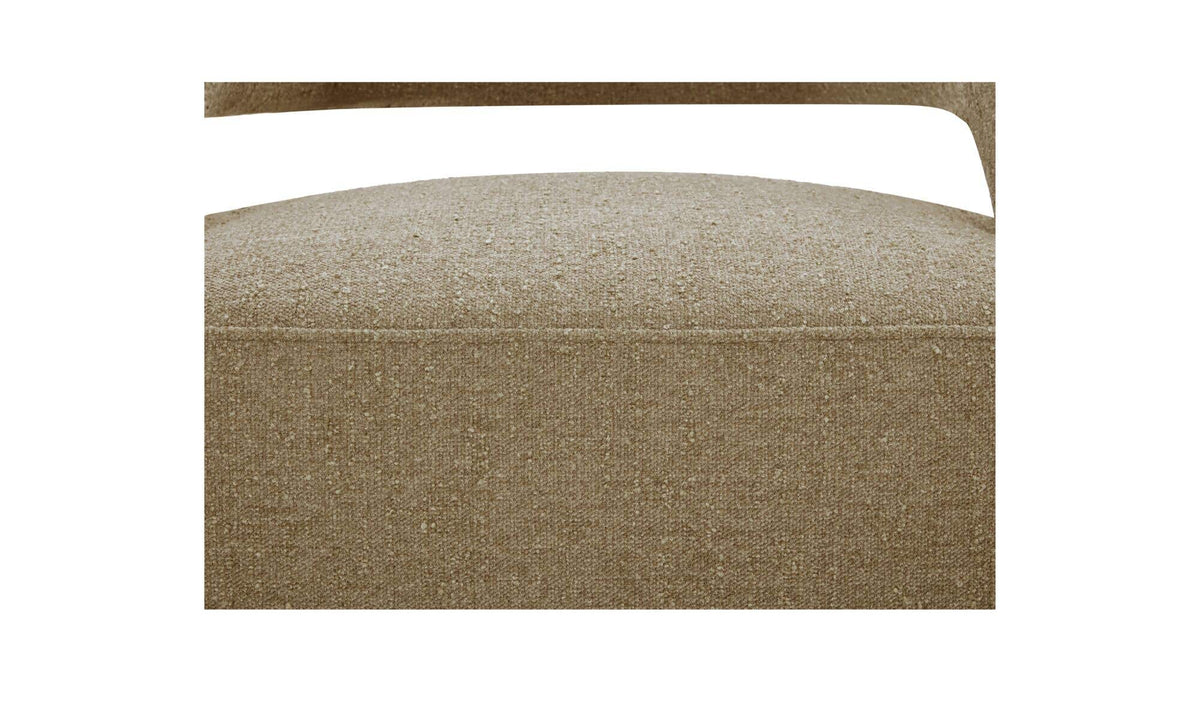 Barrow Jute Swivel Accent Chair - Ornate Home