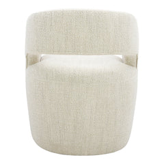 Barrow White Mist Rolling Dining Chair - Ornate Home