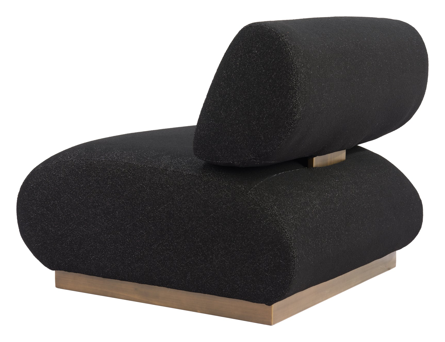 Barsa Black Accent Chair - Ornate Home