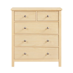 Bartly Brown 5-Drawer Chest - Ornate Home