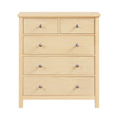 Bartly Brown 5-Drawer Chest - Ornate Home