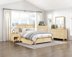 Bartly Brown 5-Drawer Chest - Ornate Home