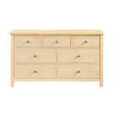 Bartly Brown 7-Drawer Dresser - Ornate Home
