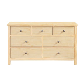 Bartly Brown 7-Drawer Dresser - Ornate Home