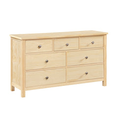 Bartly Brown 7-Drawer Dresser - Ornate Home