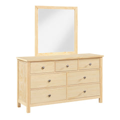 Bartly Brown 7-Drawer Dresser - Ornate Home