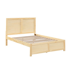 Bartly Brown Full Platform Bed - Ornate Home