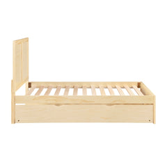 Bartly Brown Full Platform Bed - Ornate Home